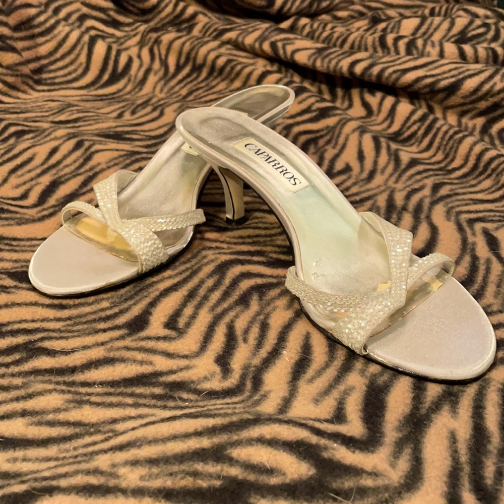 Caparros Beaded Low Heels